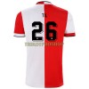 Original Fußballtrikot Feyenoord Rotterdam Rotterdam Guus Til 26 Heimtrikot 2021-22 Für Herren